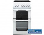 Hotpoint 52TCWS Freestanding Electric Cooker (White)