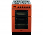 Baumatic BCE520R Free Standing Cooker in Red