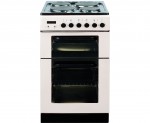 Baumatic BCE520W Free Standing Cooker in White