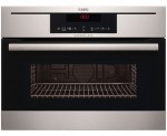 AEG Competence KR8403021M Integrated Microwave Oven in Stainless Steel