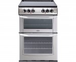 Belling Enfield E552 Free Standing Cooker in Silver