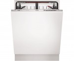 AEG F66602Vi0P Integrated Dishwasher in Stainless Steel